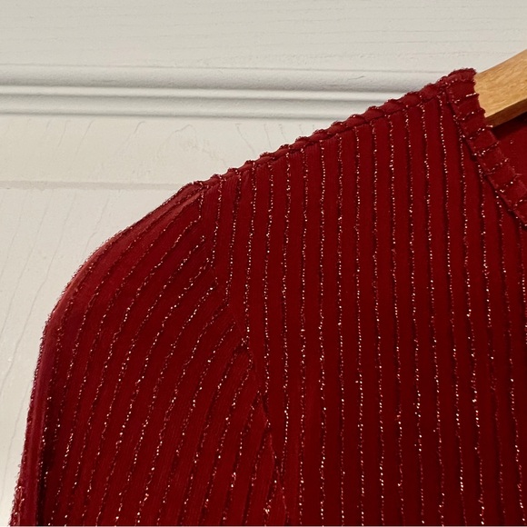 ❤️🍒Red - Primark - sparkly long sleeve✨✨ - Picture 8 of 8